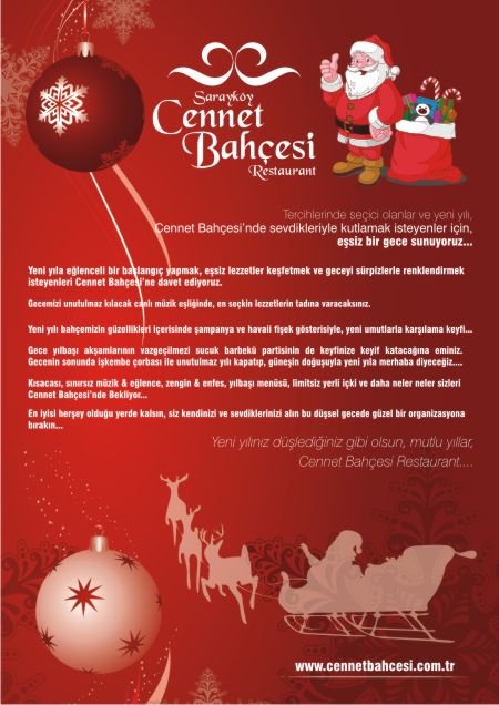 Cennet Bahçesi 2012 Yılbaşı Programı