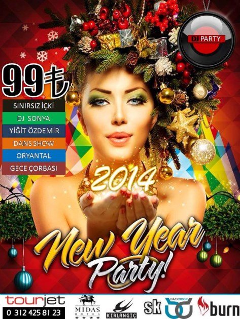 Tourjet 2014 New Year Party Ankara