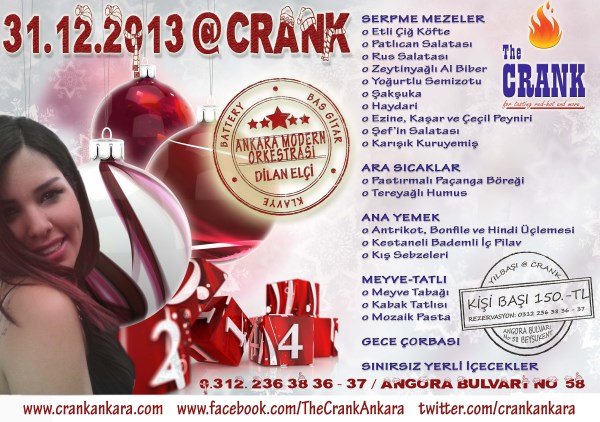 The Crank 2014 Yılbaşı Programı
