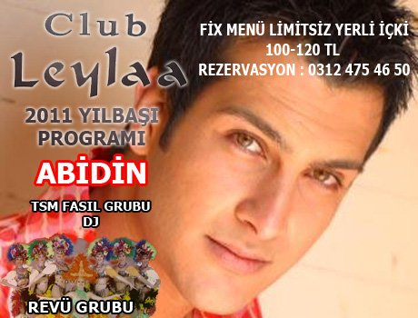 Club Leylaa 2011 Yılbaşı Programı