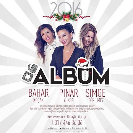 Albüm Club Yılbaşı Programı 2016