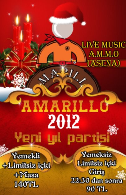 Amarillo 2012 Yılbaşı Programı