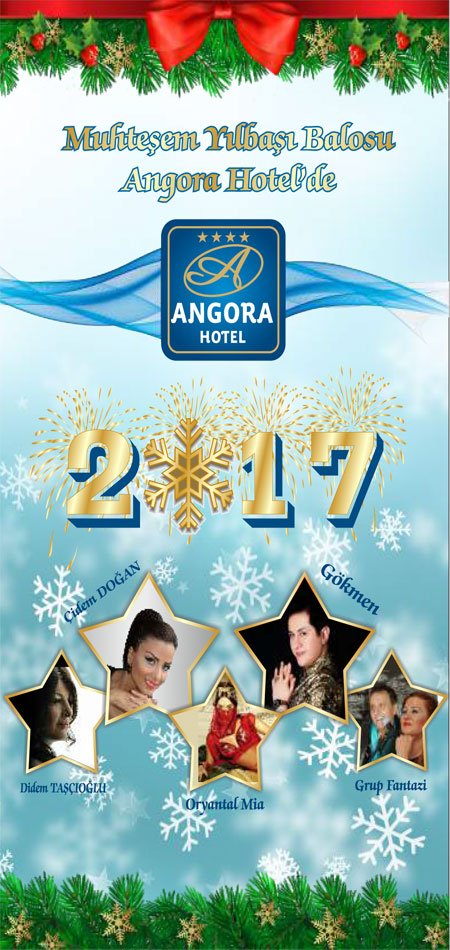 Angora Hotel Yılbaşı Programı 2017
