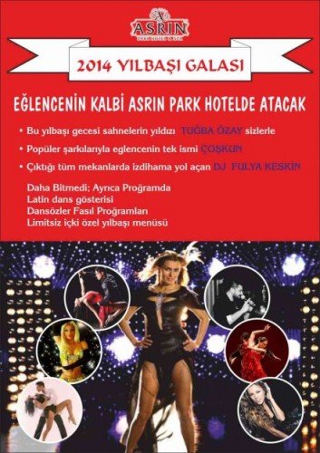 Asrın Park Otel 2014 Yılbaşı Programı