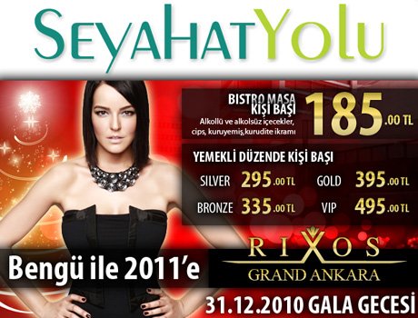 Bengü ile 2011 Yılbaşı @ Rixos Grand Ankara