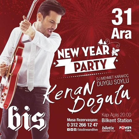 Bis Bilkent Yılbaşı Kenan Doğulu