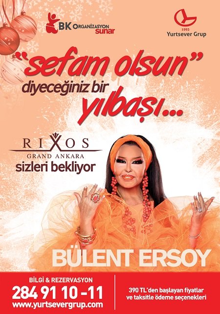 Bülent Ersoy 2015 Yılbaşı Rixos Ankara