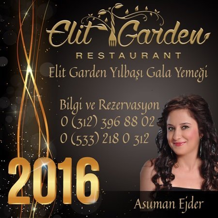 Elit Garden Yılbaşı Programı 2016