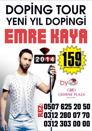 Emre Kaya 2014 Yılbaşı Ankara