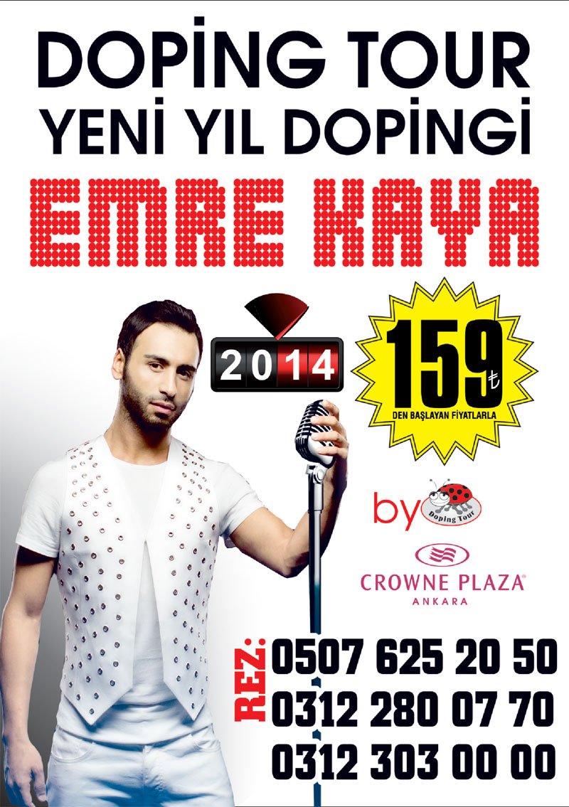 Crowne Plaza 2014 Yılbaşı Programı