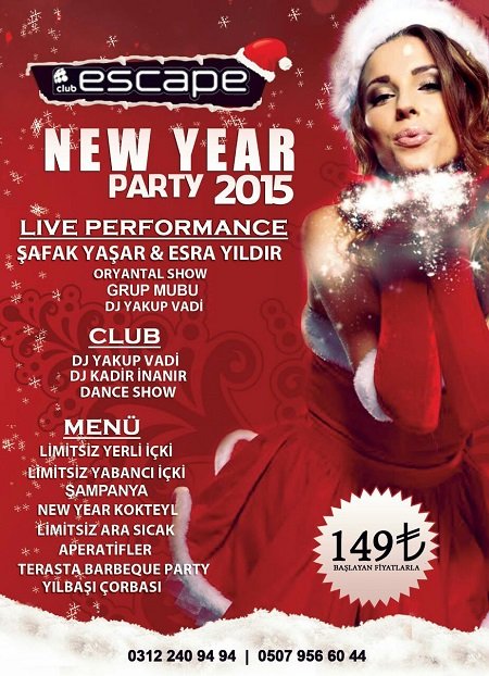 Escape Club Ankara Yılbaşı