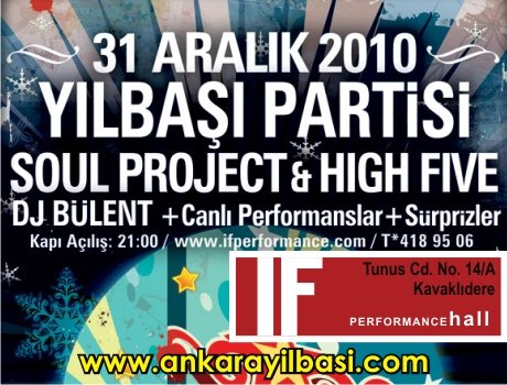 IF Performance Hall 2011 Yılbaşı Programı