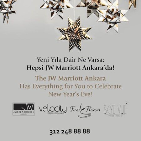 JW Marriott Ankara Yılbaşı 2016