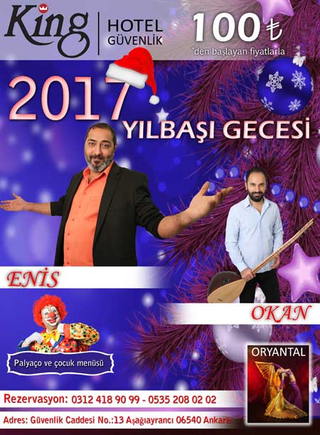 King Hotel Güvenlik Yılbaşı 2017