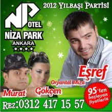 Niza Park Otel 2012 Yılbaşı Programı