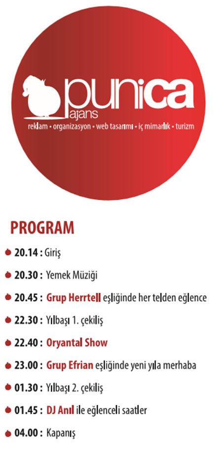 Notte Otel 2014 Yılbaşı Programı