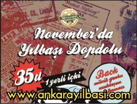 November Pub 2011 Yılbaşı Programı