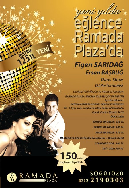 Ramada Plaza Ankara 2012 Yılbaşı Programı