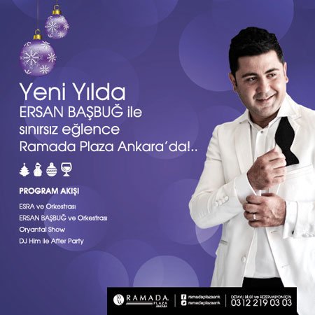 Ramada Plaza Ankara 2013 Yılbaşı Programı