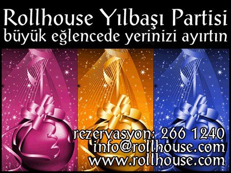 Rollhouse 2012 Yılbaşı Programı