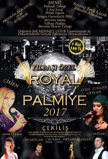 Batıkent Salon Palmiye Yılbaşı 2017