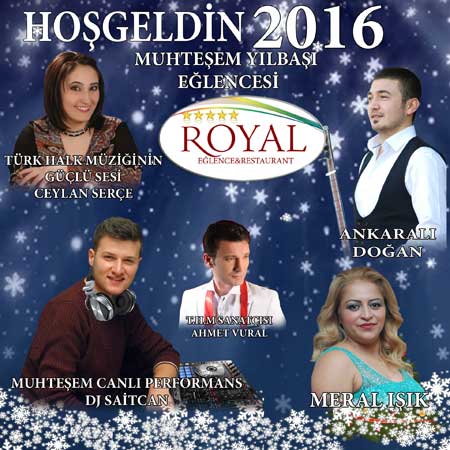 Salon Royal Yılbaşı Programı 2016