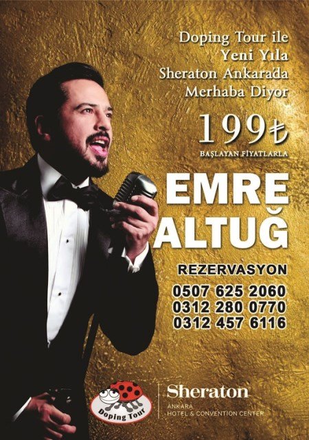 Sheraton Hotel Yılbaşı Programı 2016