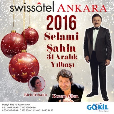 Swissotel Ankara Yılbaşı Programı