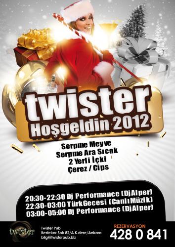 Twister Pub 2012 Yılbaşı Programı