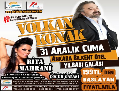 Yılbaşı Partisi – Volkan Konak 2011 Yılbaşı Gecesi Bilkent Otel’de