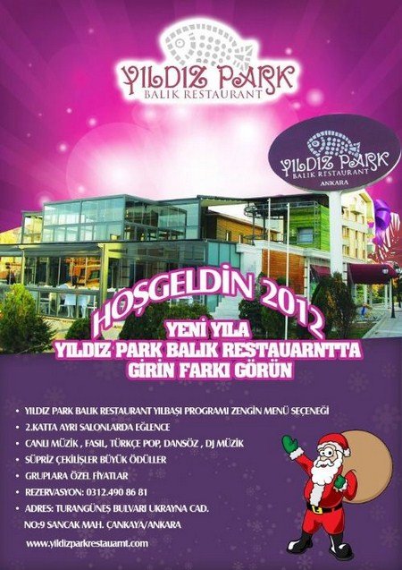 Yıldız Park 2012 Yılbaşı Programı