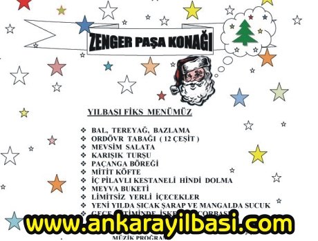 Zenger Paşa Konağı 2011 Yılbaşı Programı