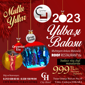 City Hotel Turan Güneş 2023 Yılbaşı
