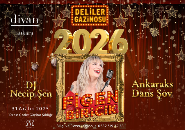 Divan Ankara Yılbaşı Programı 2026