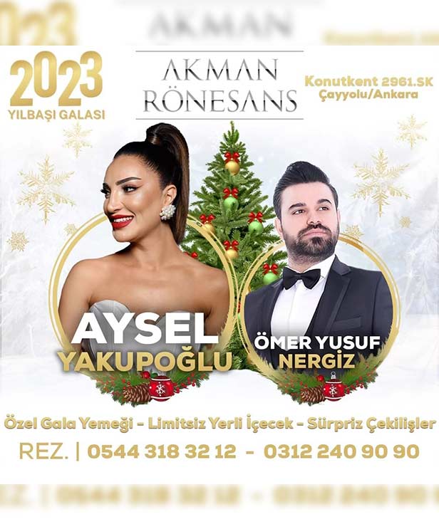 Akman Rönesans Yılbaşı 2023