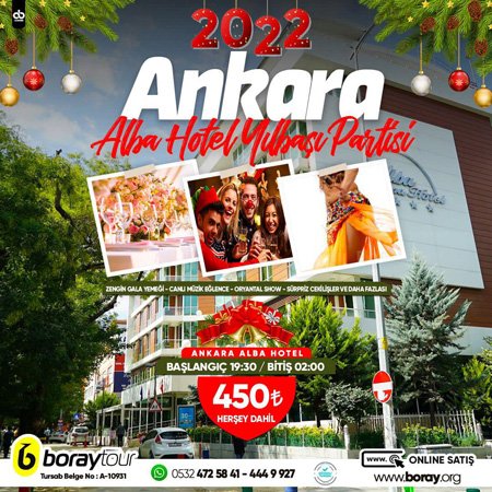Alba Hotel Ankara Yılbaşı 2022
