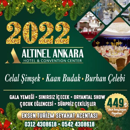 Altınel Hotel Ankara Yılbaşı Programı 2022