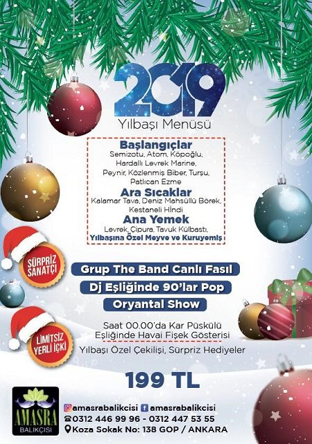 Amasra Balıkçısı Yılbaşı 2019