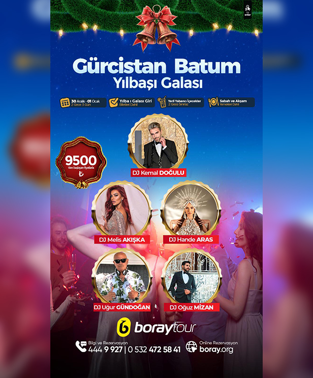 Ankara Çıkışlı Batum Yılbaşı Programı 2025