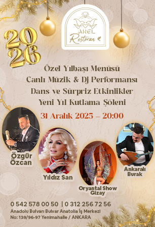 Arel Restoran Yılbaşı Programı 2026