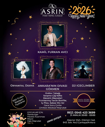 Asrın Park Hotel & Balo Yılbaşı 2026