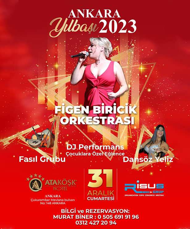 Ataköşk Hotel 2023 Yılbaşı Programı 