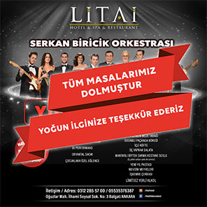 Litai Hotel Ankara Yılbaşı 2023