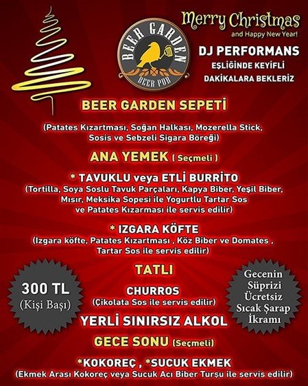 Beer Garden Bilkent Yılbaşı 2020