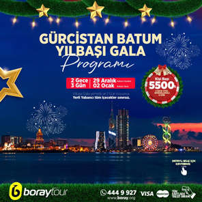 Boray Tour 2024 Batum Yılbaşı Programı