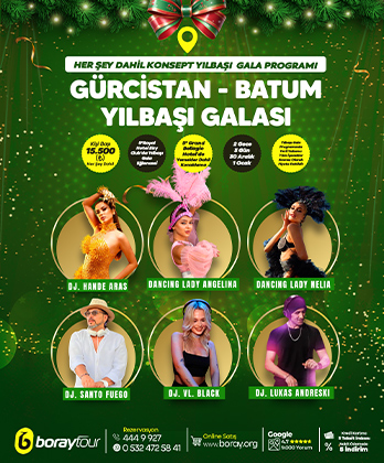 Boray Tur Gürcistan Batum Gezisi ve Yılbaşı Gala Programı 2026