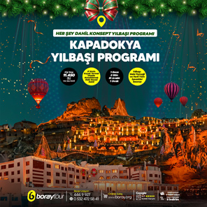 Boray Tur Kapadokya 2026 Yılbaşı Programı