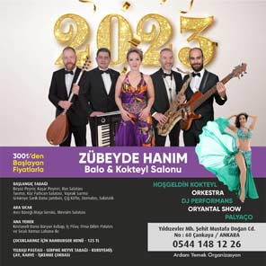 Zübeyde Hanım Tesisleri Yılbaşı 2023