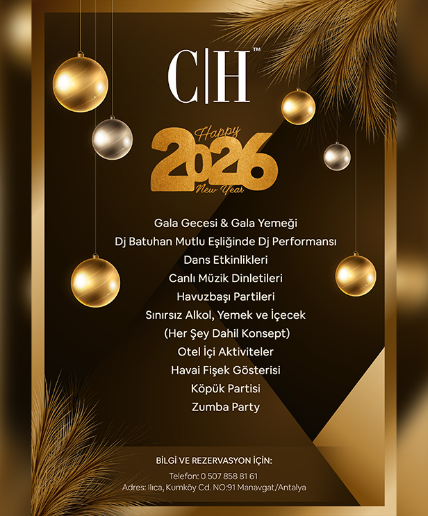 Castival Hotel Antalya 2026 Yılbaşı