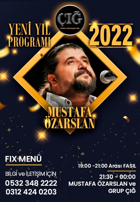 Çığ Gösteri Merkezi Yılbaşı Programı 2022